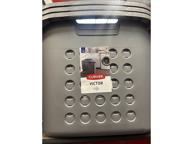 Ca. 12x curver afvalbakken, opbergers en wasmanden curver - afbeelding 6 van  6