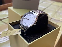 Ca. 12x dameshorloge metalen schakelband kwartsuurwerk berydale, bd702-1 - afbeelding 2 van  3