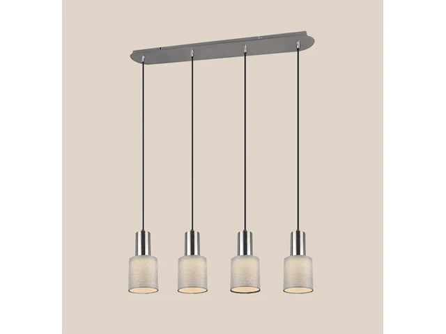 Ca. 12x design hanglamp 4-lichts trio, wailer - afbeelding 1 van  4