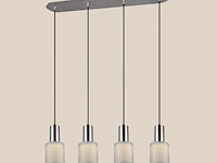 Ca. 12x design hanglamp 4-lichts trio, wailer - afbeelding 1 van  4