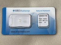 Ca. 12x diamant - totaal samen 1.40 karaat ( hrd gecertificeerd ) - afbeelding 13 van  30