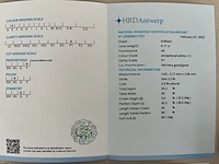 Ca. 12x diamant - totaal samen 1.40 karaat ( hrd gecertificeerd ) - afbeelding 22 van  30