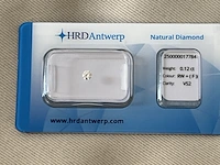 Ca. 12x diamant - totaal samen 1.40 karaat ( hrd gecertificeerd ) - afbeelding 30 van  30