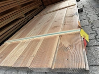 Ca. 12x douglas zweeds rabat, 26x190mm, lengte 300cm - afbeelding 1 van  3