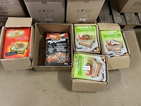 Ca. 12x eco wegwerpbarbecue, 1x verpakking briketten - afbeelding 1 van  7