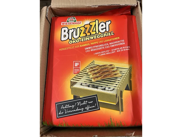 Ca. 12x eco wegwerpbarbecue, 1x verpakking briketten - afbeelding 4 van  7