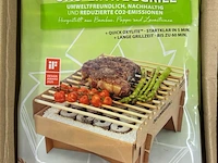 Ca. 12x eco wegwerpbarbecue, 1x verpakking briketten - afbeelding 6 van  7