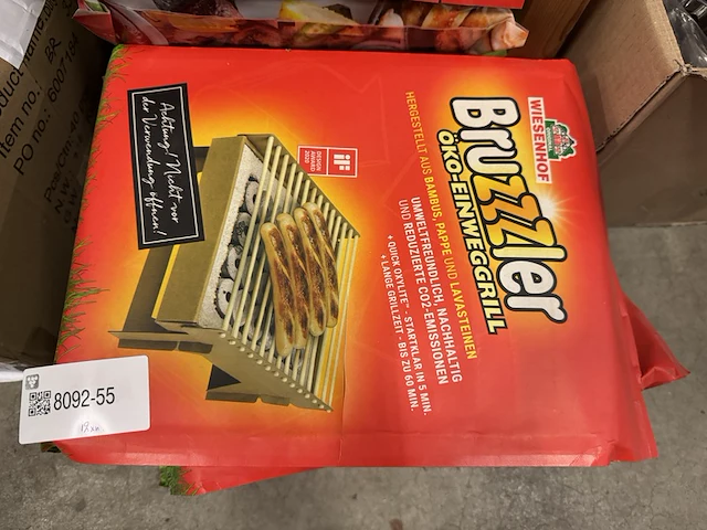 Ca. 12x eco wegwerpbarbecue bruzzzler - afbeelding 3 van  4
