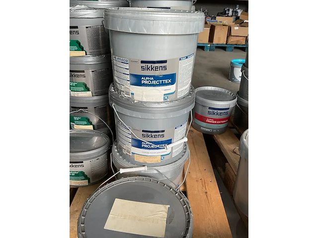Ca. 12x emmer sikkens alpha projecttex - afbeelding 1 van  1