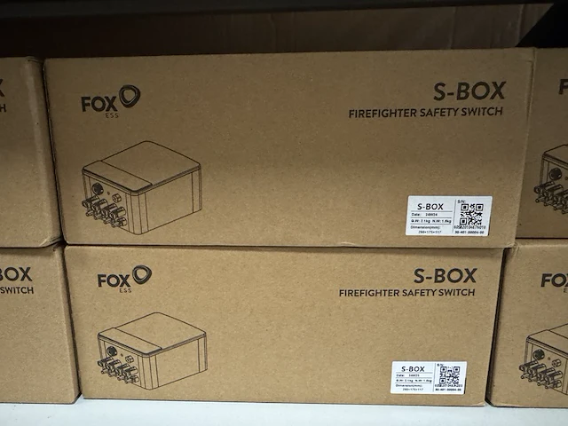 Ca. 12x fox ess s-box fire safety switch brandmelder - afbeelding 3 van  4