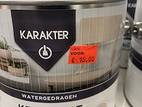 Ca. 12x krijtverf 2,5 ltr taupe/beige /grijs - afbeelding 2 van  4