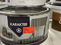 Ca. 12x krijtverf 2,5 ltr taupe/beige /grijs - afbeelding 4 van  4