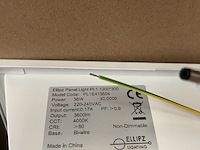 Ca. 12x led panel light 36w 4000k 1200x300 mm ellipz lighting - afbeelding 2 van  3