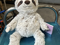 Ca. 12x magnetron knuffel warmies, sloth - afbeelding 3 van  6
