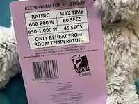 Ca. 12x magnetron knuffel warmies, sloth - afbeelding 6 van  6