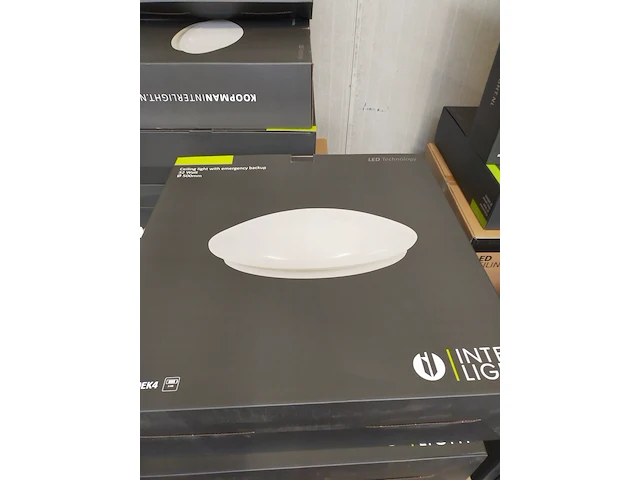 Ca. 12x plafonniere met emergeny back up koopman interlight, il-clse500ek4, wit - afbeelding 1 van  3