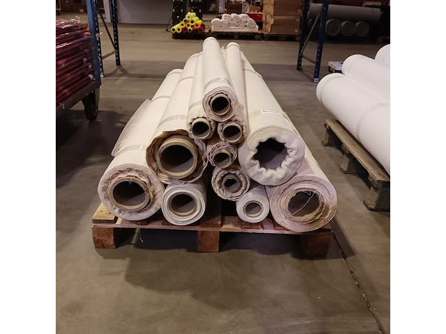 Ca. 12x rol meterwaar eco katoen - assorti - afbeelding 3 van  6