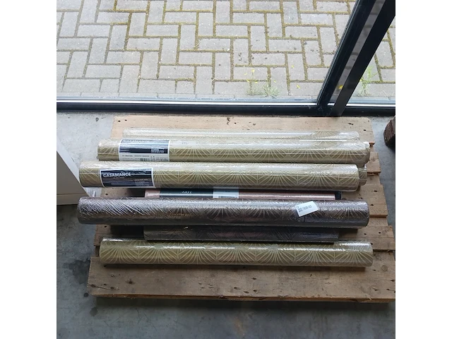Ca. 12x rol vinyl behang - afbeelding 2 van  8