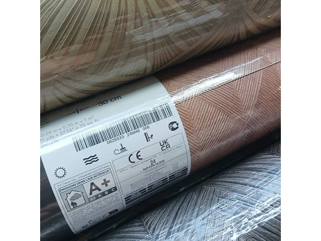 Ca. 12x rol vinyl behang - afbeelding 6 van  8