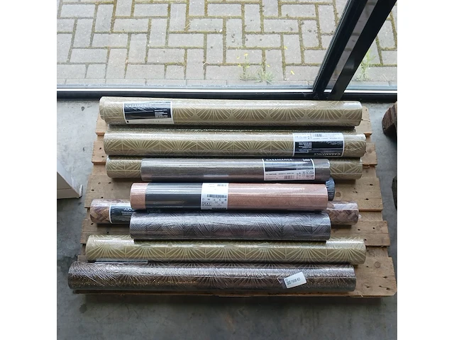 Ca. 12x rol vinyl behang - afbeelding 8 van  8
