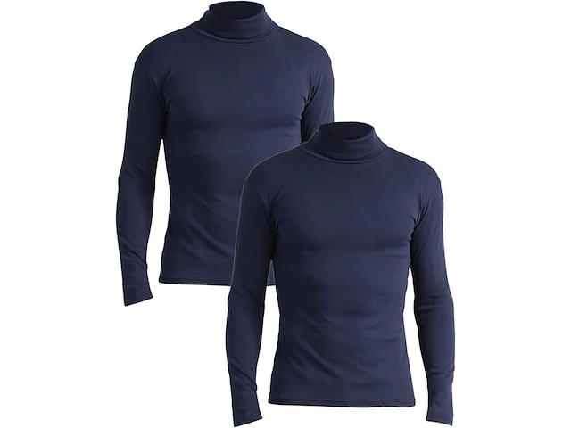 Ca. 12x set van 2 heren coltrui maat s lower east, donkerblauw - afbeelding 1 van  3