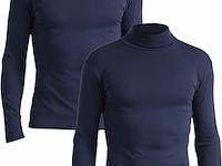 Ca. 12x set van 2 heren coltrui maat s lower east, donkerblauw - afbeelding 1 van  3