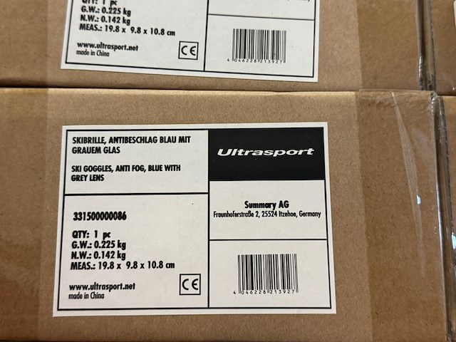 Ca. 12x skibril, ultrasport - afbeelding 2 van  4