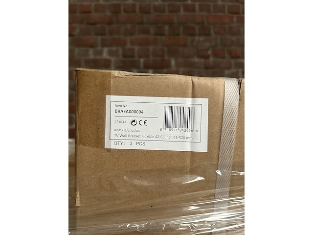 Ca. 12x tv wandbeugel 42-65" flexibel sam creative, braea000004 - afbeelding 3 van  3