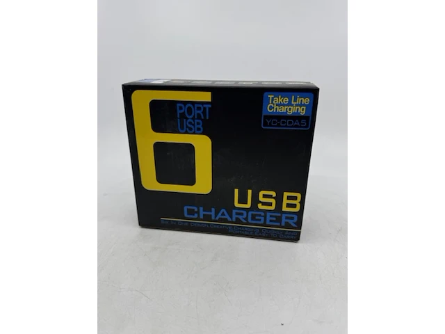 Ca. 12x usb lader 6-poorts, yc-cda5 - afbeelding 2 van  4