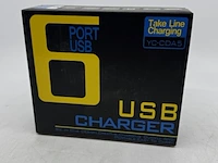 Ca. 12x usb lader 6-poorts, yc-cda5 - afbeelding 2 van  4