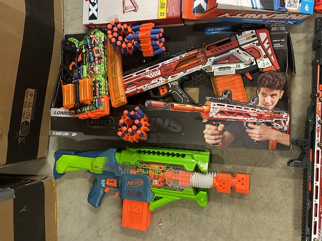 Ca. 12x zuru x-shot speelgoedpistool - afbeelding 3 van  9