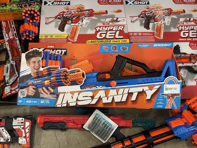 Ca. 12x zuru x-shot speelgoedpistool - afbeelding 4 van  9