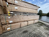 Ca. 130x douglas planken fijnbezaagd, 22x200mm, lengte 500cm - afbeelding 4 van  4