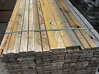 Ca. 130x douglas rhombus profiel - enkelzijdig , 2,8 x 14 x 280 cm - werkende breedte 13 cm - afbeelding 1 van  3