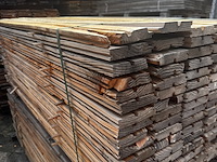 Ca. 130x douglas rhombus profiel - enkelzijdig , 2,8 x 14 x 280 cm - werkende breedte 13 cm - afbeelding 3 van  3