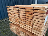 Ca. 130x douglas wisselsponning/halfhoutsrabat, 18x190mm, lengte 500cm - afbeelding 3 van  4