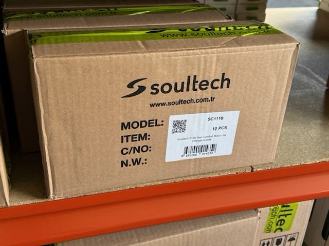 Ca. 130x usb lader met micro-usb laadsnoer soultech, sc111b - afbeelding 4 van  5