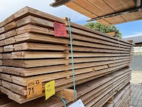 Ca. 132x douglas zweeds rabat, 26x190mm, lengte 300cm - afbeelding 2 van  3