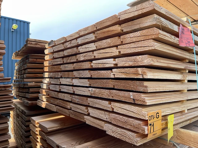 Ca. 132x douglas zweeds rabat, 26x190mm, lengte 300cm - afbeelding 3 van  3