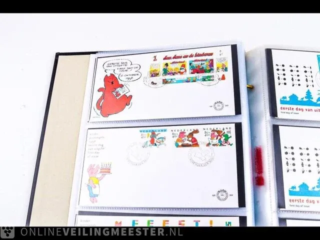 Ca. 132x getaxeerde fdc's , nederland - afbeelding 4 van  91
