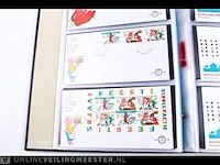 Ca. 132x getaxeerde fdc's , nederland - afbeelding 5 van  91