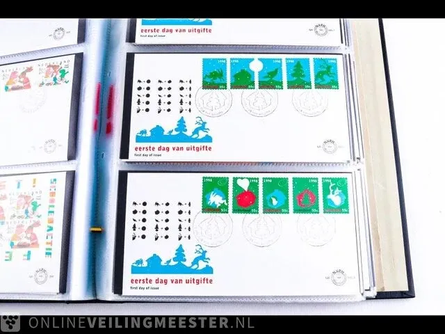 Ca. 132x getaxeerde fdc's , nederland - afbeelding 7 van  91