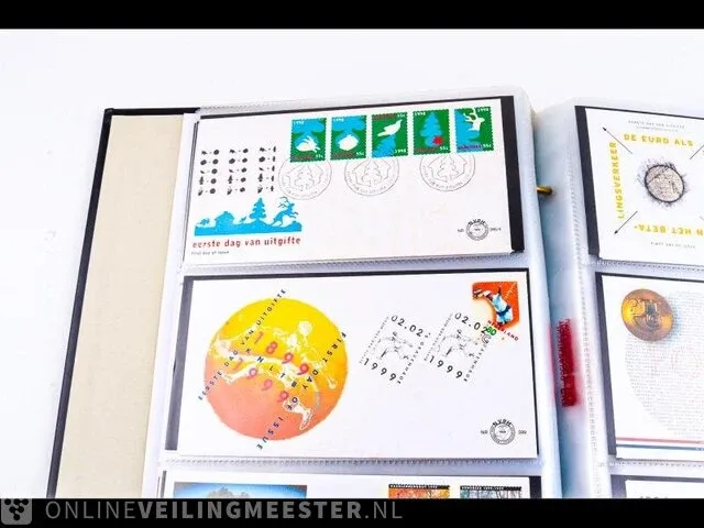 Ca. 132x getaxeerde fdc's , nederland - afbeelding 8 van  91