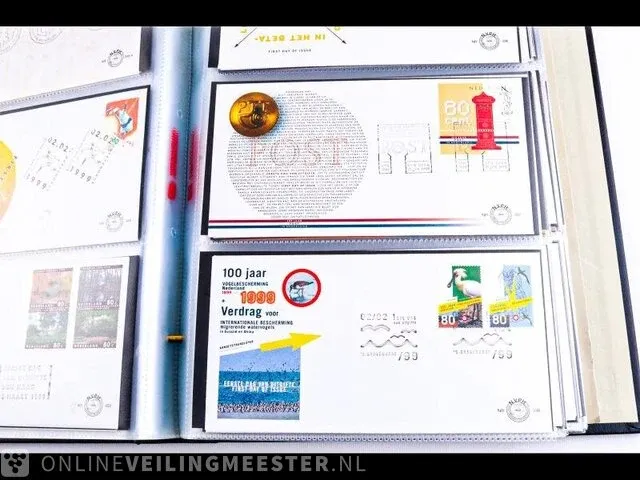 Ca. 132x getaxeerde fdc's , nederland - afbeelding 11 van  91