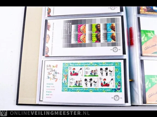 Ca. 132x getaxeerde fdc's , nederland - afbeelding 14 van  91