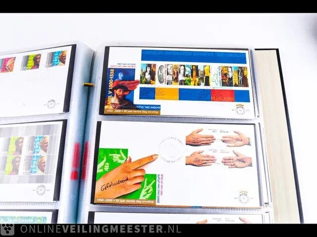 Ca. 132x getaxeerde fdc's , nederland - afbeelding 15 van  91