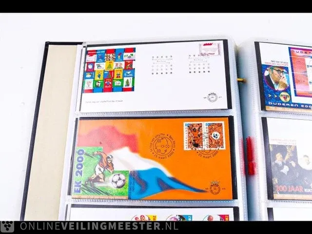 Ca. 132x getaxeerde fdc's , nederland - afbeelding 17 van  91