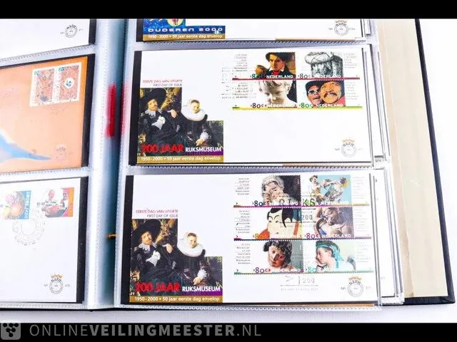 Ca. 132x getaxeerde fdc's , nederland - afbeelding 20 van  91