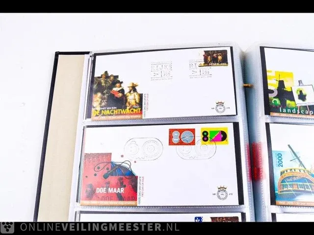 Ca. 132x getaxeerde fdc's , nederland - afbeelding 21 van  91