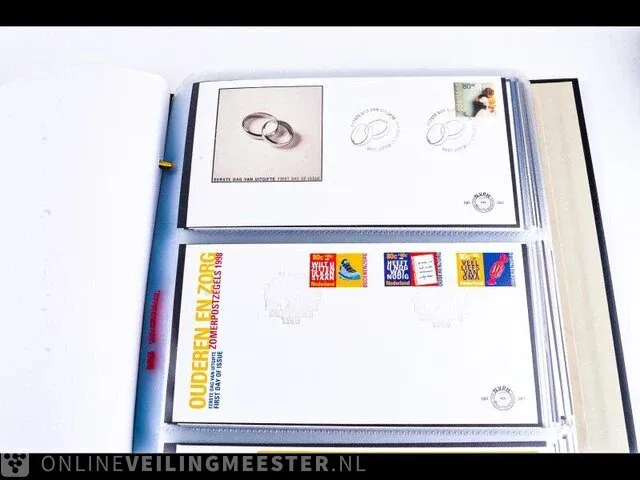 Ca. 132x getaxeerde fdc's , nederland - afbeelding 12 van  91